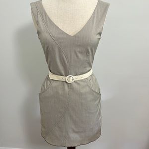 Alice + Olivia Belted Mini Dress